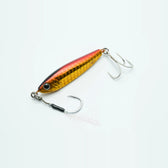 Zeake Fat Sardine Micro Shore Jig in Red Gold