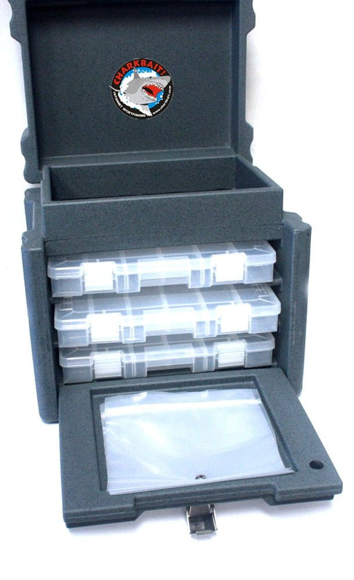 Ducurt Tackle Box Fishing Box Organizer Large Storage 4 Layers Tacklebox