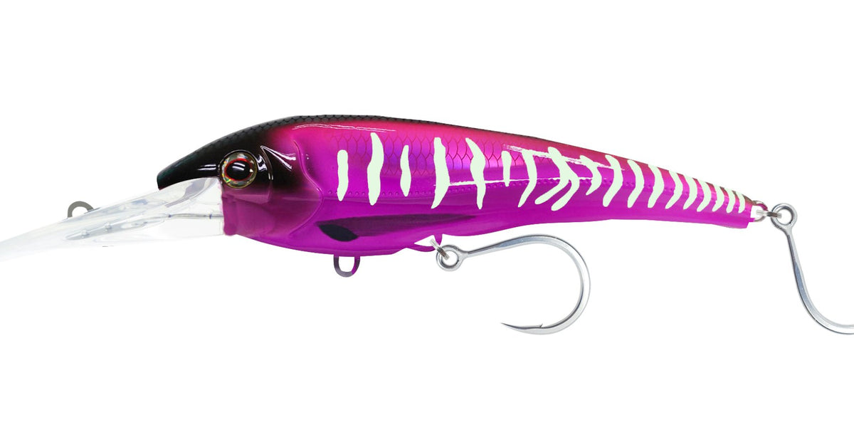 Nomad Design Madmacs Sinking High Speed Lure - Black Pink Mackerel 200, 8