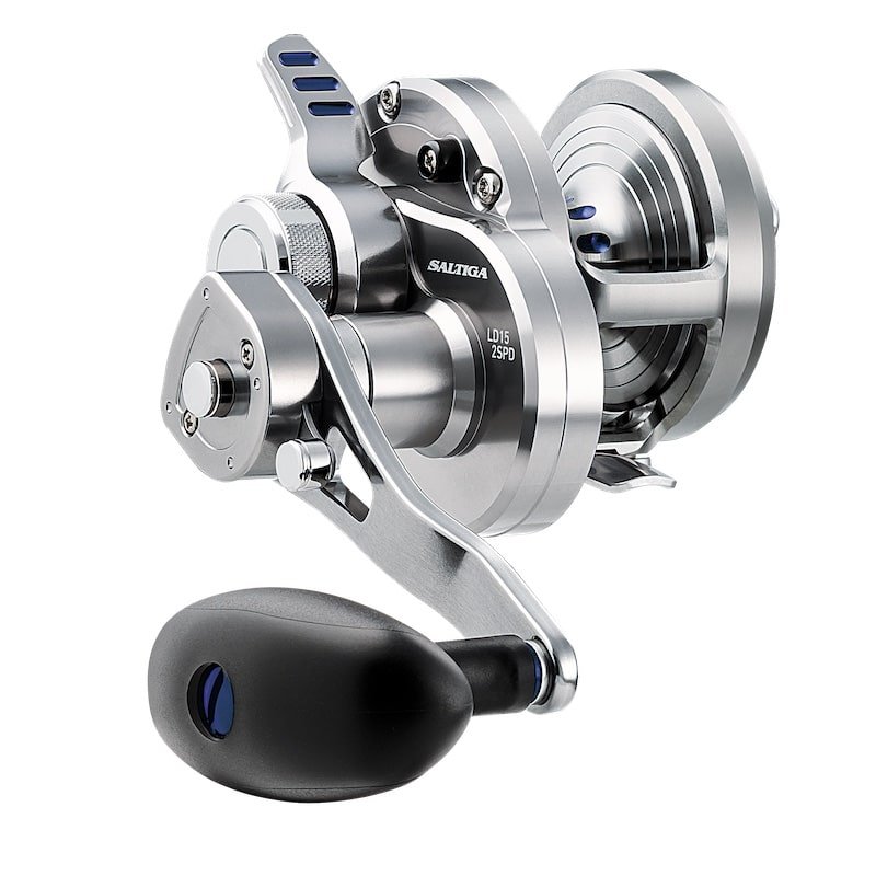 daiwa saltist 2 speed lever drag sttld20 2spd Saltiga 2- Conventional Reel travel surf rod Custom TLX 150 7.5:1 and two special Color:Lite Melon Purple