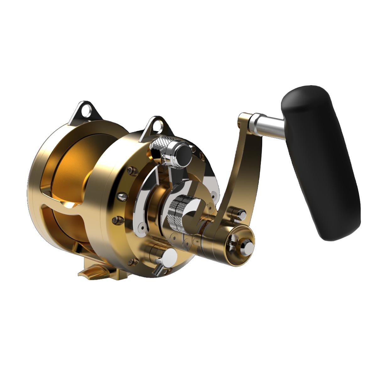 Avet EX 30/3 RH-GD 3-Speed Lever Drag Conventional Reel Gold