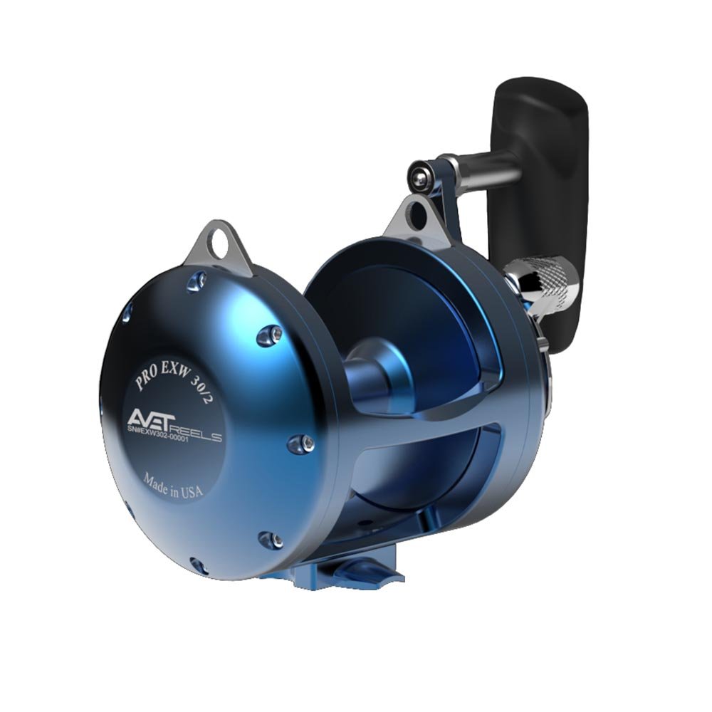 Avet EXW 30/2 2-Speed Lever Drag Reels Blue