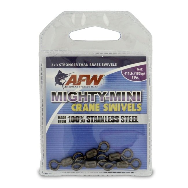 AFW Mighty Mini émerillons de grue en acier inoxydable