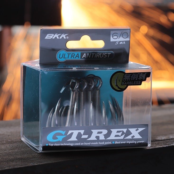 BKK GT-Rex Treble Hooks 6/0 / 5 Pack