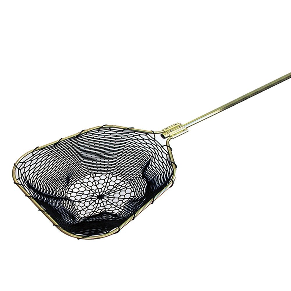 best landing nets for fishing Beoccudo Extra Large Net 652 has a 48 inch handle with a hoop size of 22 inches X 24 inches. Promar Platinum Series Landing Nets