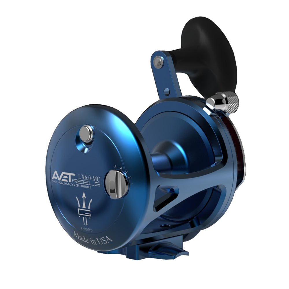 Avet LX G2 6.0 MC Single Speed Reel Blue