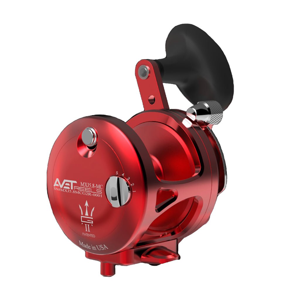 Avet G2 MXJ Lever Drag Reels MXJ G2 5.8 MC / Red
