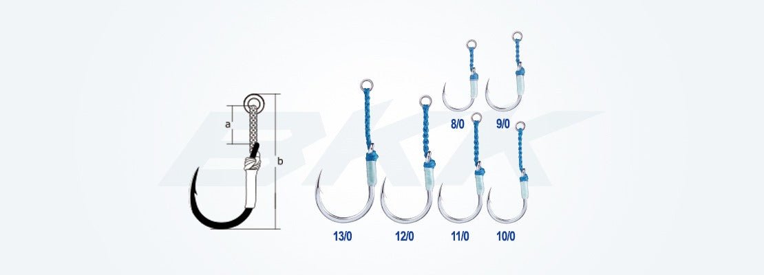 BKK SF Deep Heavy Jigging Assist Hooks 10/0