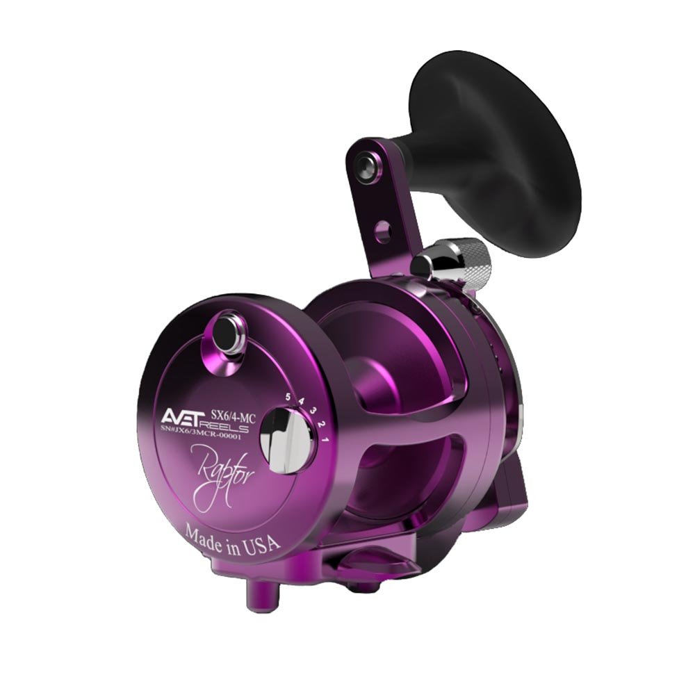 Avet SX Raptor 6/4 MC Two Speed Reels – CharkBait!