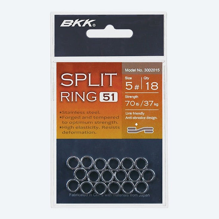BKK Stainless Steel Split Rings