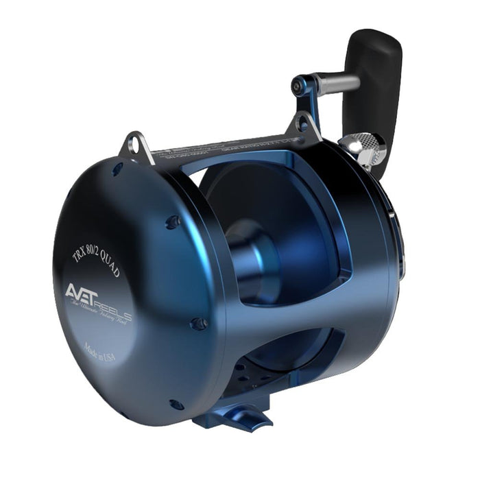 Avet Quad T-Rx 80 Two Speed Reels Right Hand / Blue