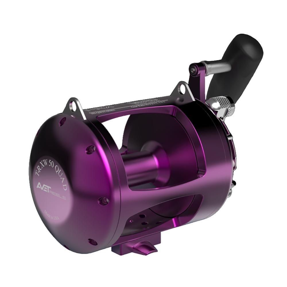 Avet T-RX 50W 2-Speed Lever Drag Big Game Reel Purple