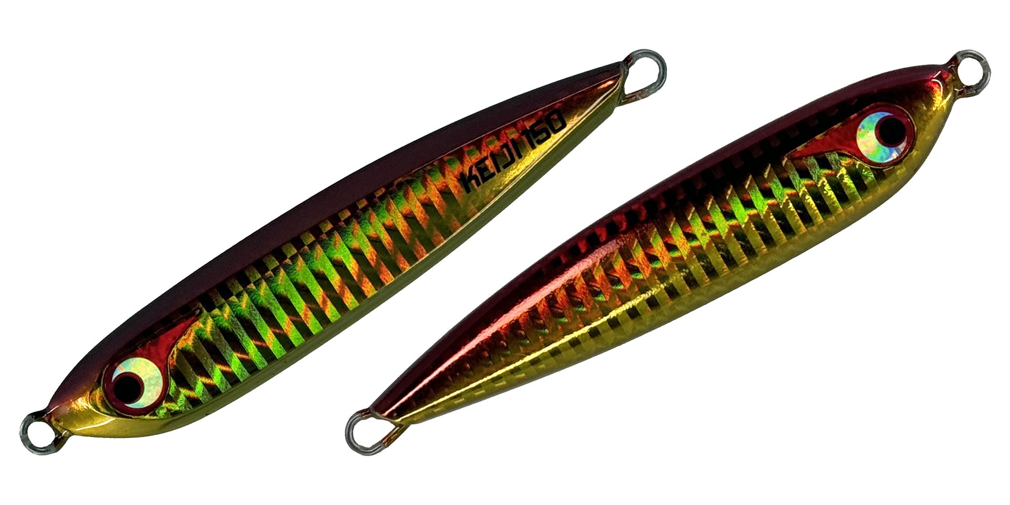 Bozles TG Keiji 150g Tungsten Slow Jigs - Red Gold