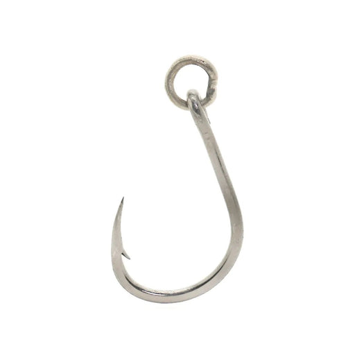 Mustad R10827BLN Hoodlum Live-Bait 4X Hook with Ring - 1/0