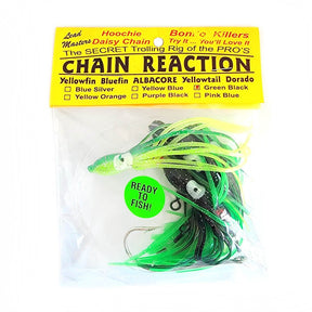Lead Masters LM Chain Reaction Trolling Lures - Green Black