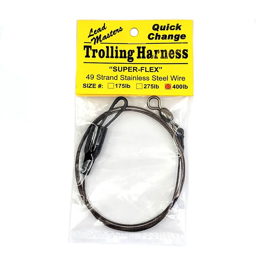Quick Change Trolling Harness 275lb Super Flex