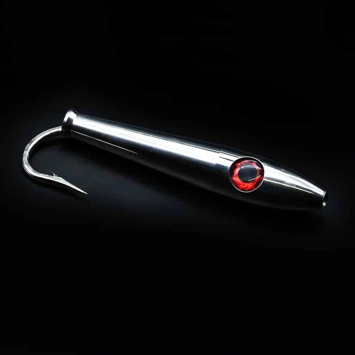 Red Eye Stainless Steel Tuna Stick Trolling Lures