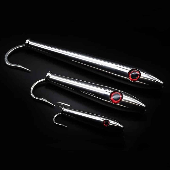 6-Pack Stainless Steel Trolling Spoons – 3.75in To 6.0in Saltwater Lures For Mackerel, Trout