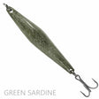 Salas JPOT Light Surface Iron Jigs - Green Sardine