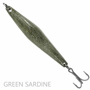 Salas JPOT Light Surface Iron Jigs - Green Sardine